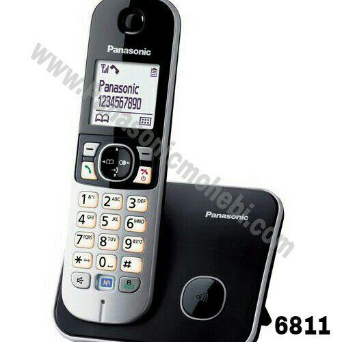 گوشی تلفن بی سیم پاناسونیک مدلKX-TG6811
