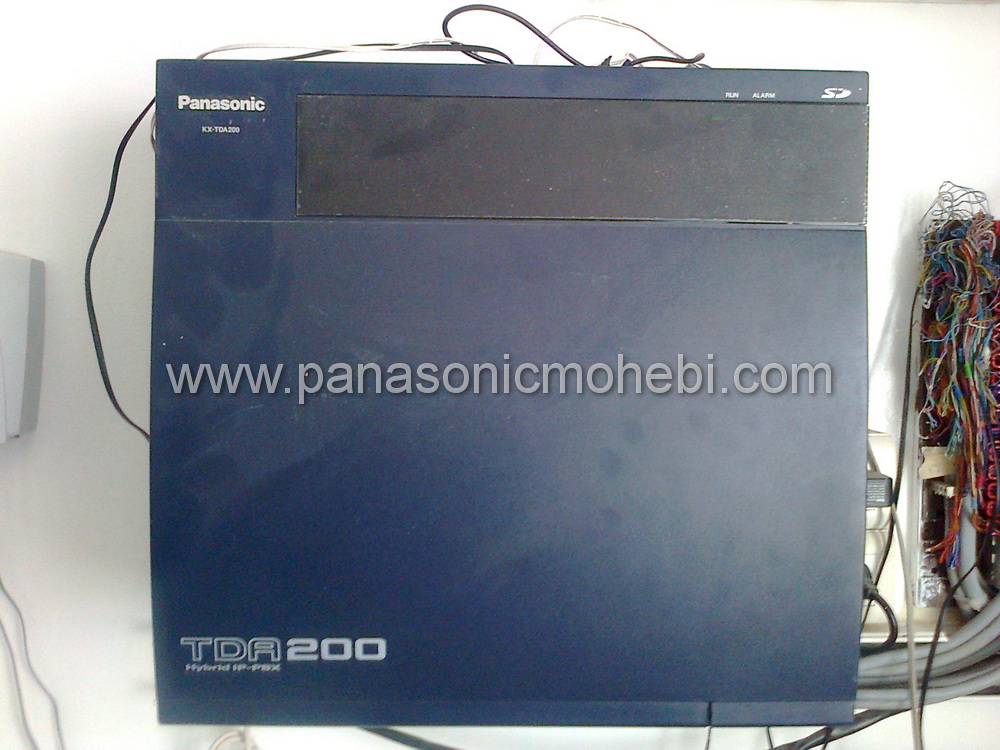 آموزش آپگرید نرم افزار سانترال پاناسونیک KX-TDA200